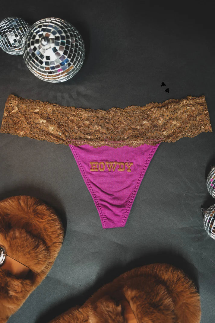 Bare Necessities - Howdy - Thong