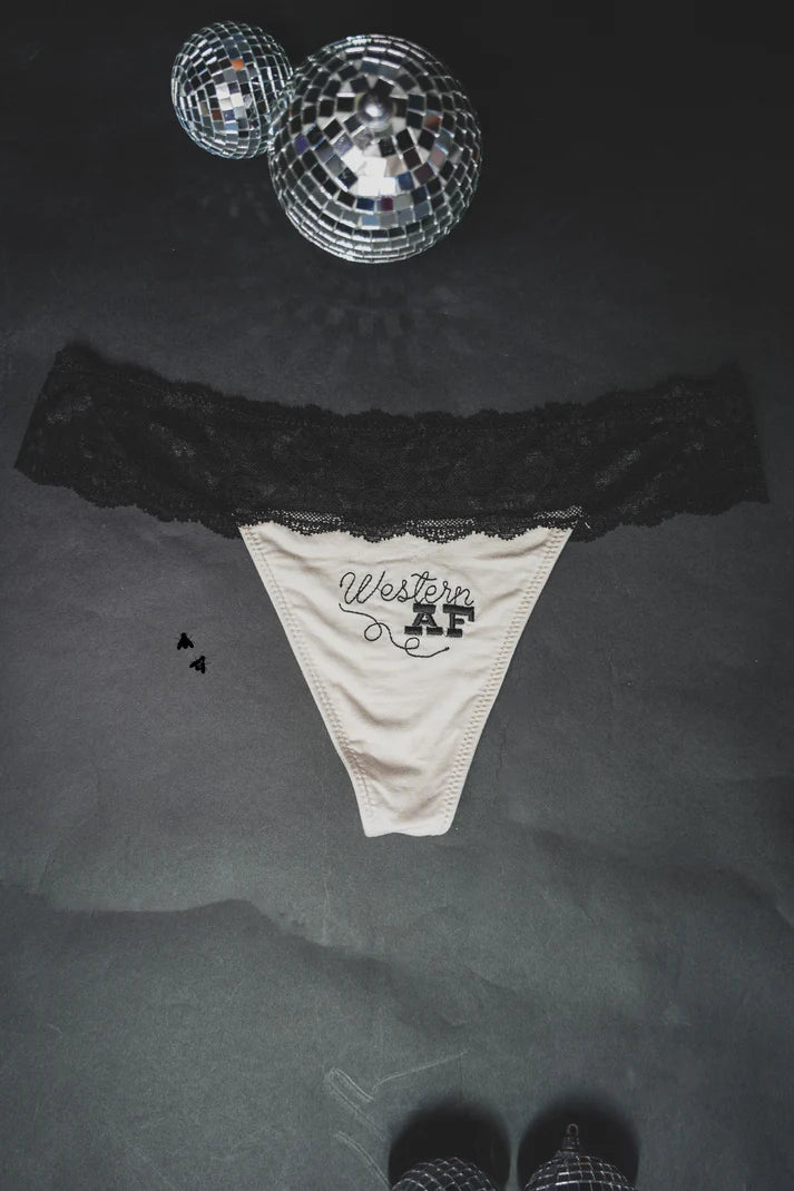Bare Necessities - Western AF - Thong
