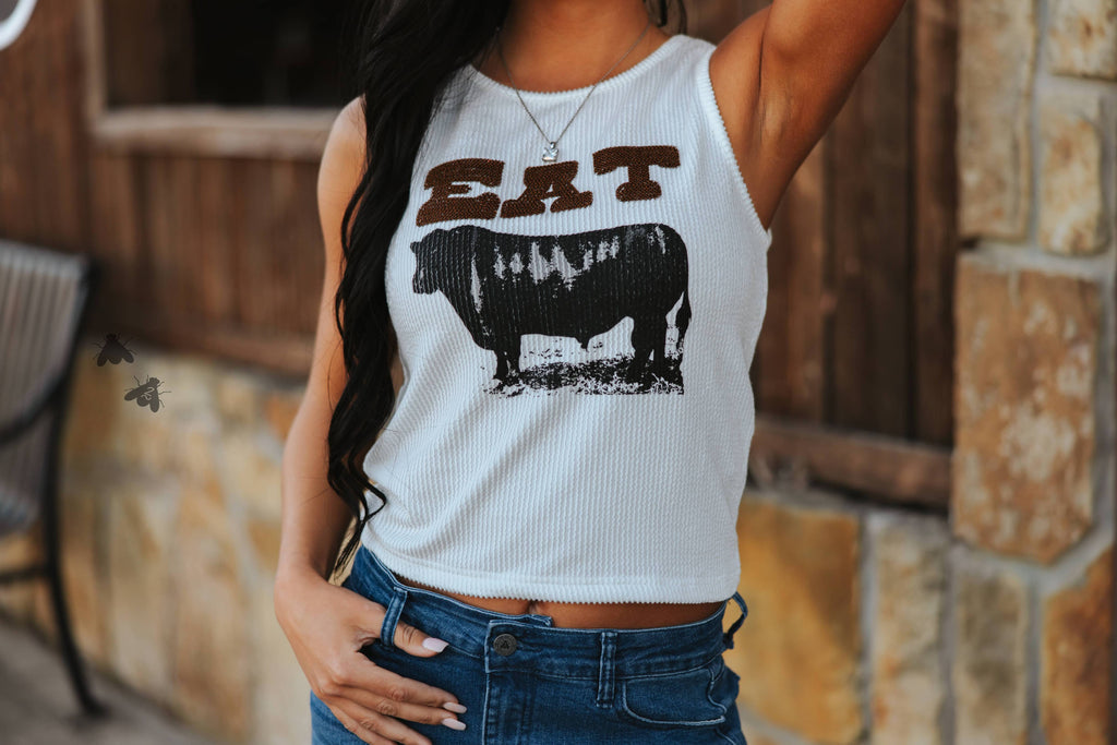 Beefin' Ribbed Tank