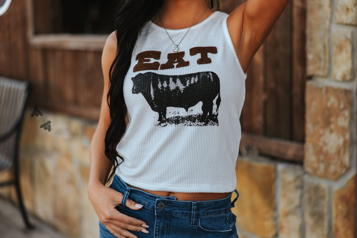 Beefin' Ribbed Tank