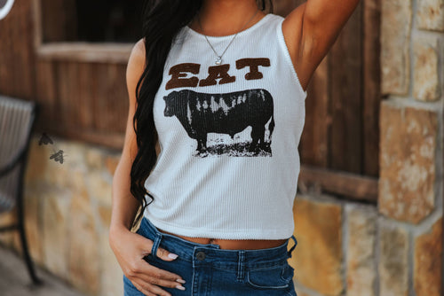 Beefin' Ribbed Tank
