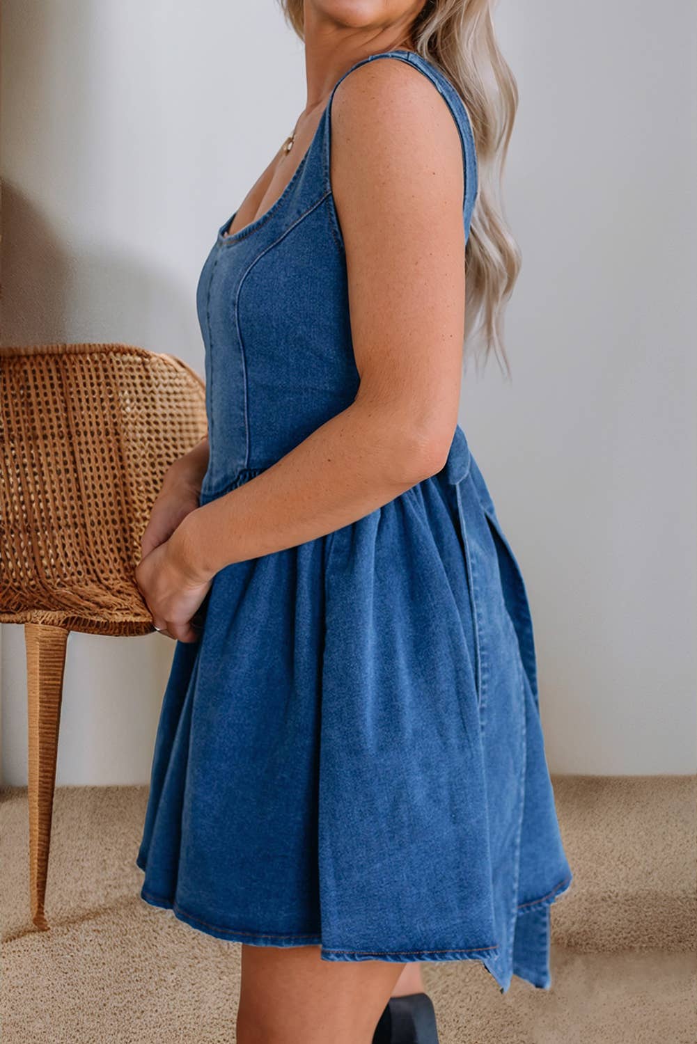 The Sarah Denim Dress