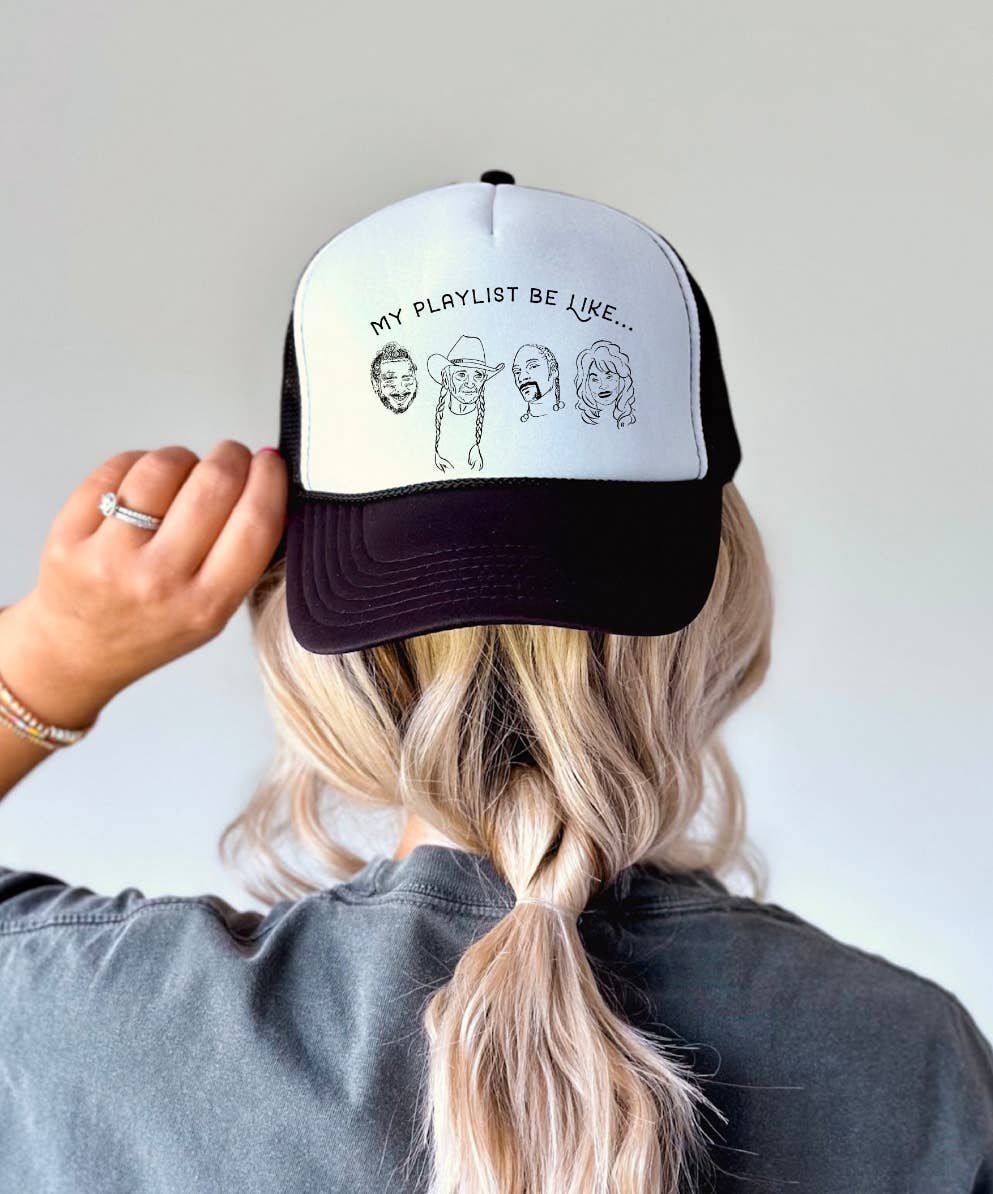 Playlist Trucker Hat