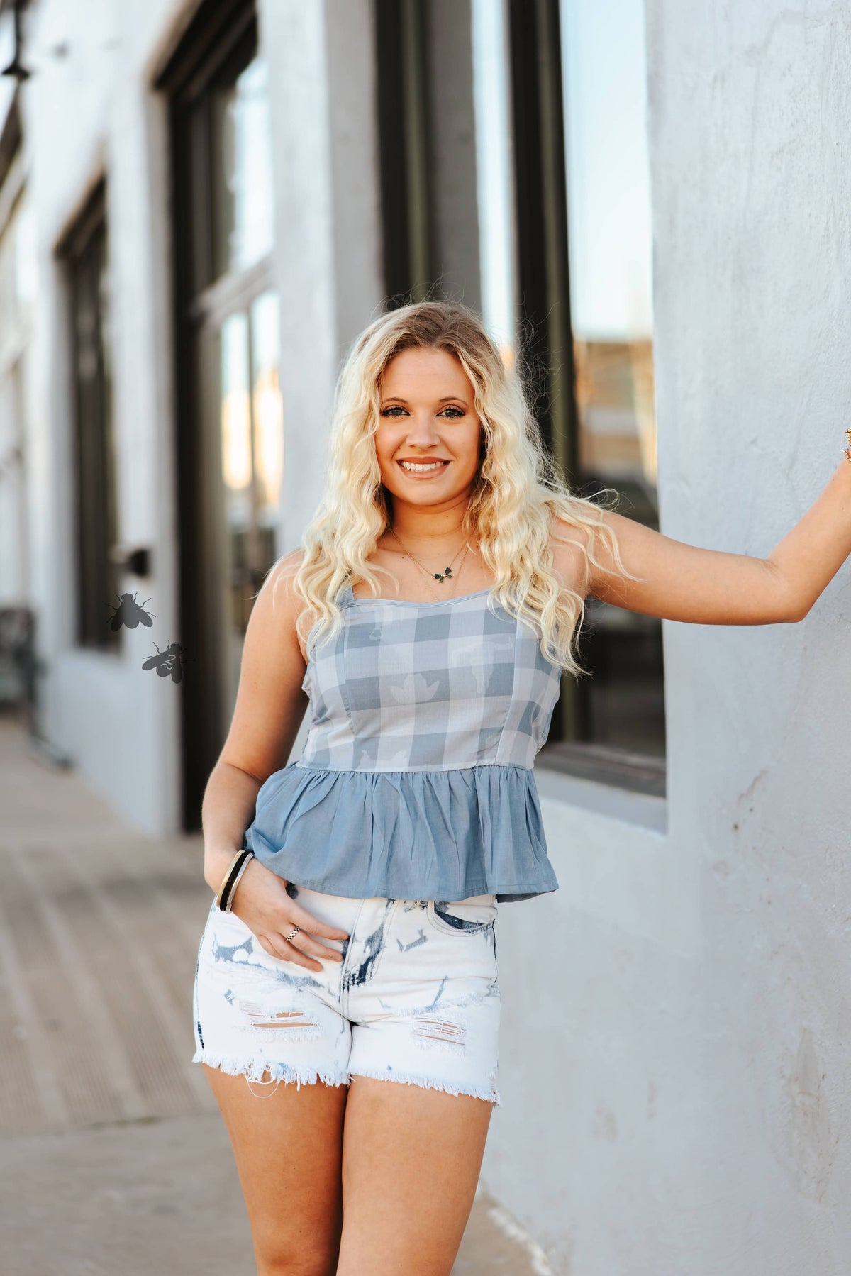 Dancehall Denim Top
