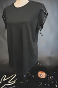 Concho Bolo Black Tee
