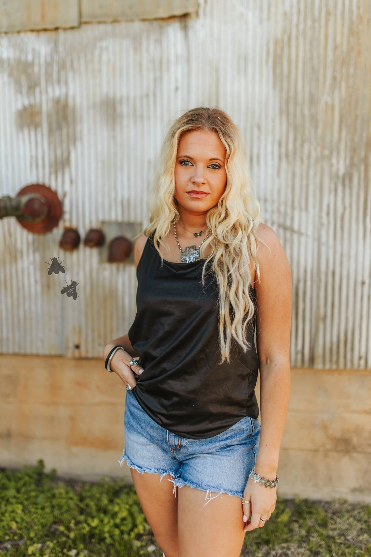 Lasso Lux Tank — Midnight