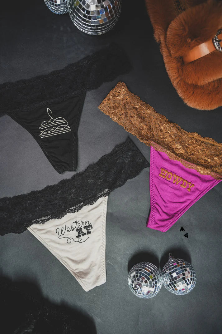 Bare Necessities - Howdy - Thong