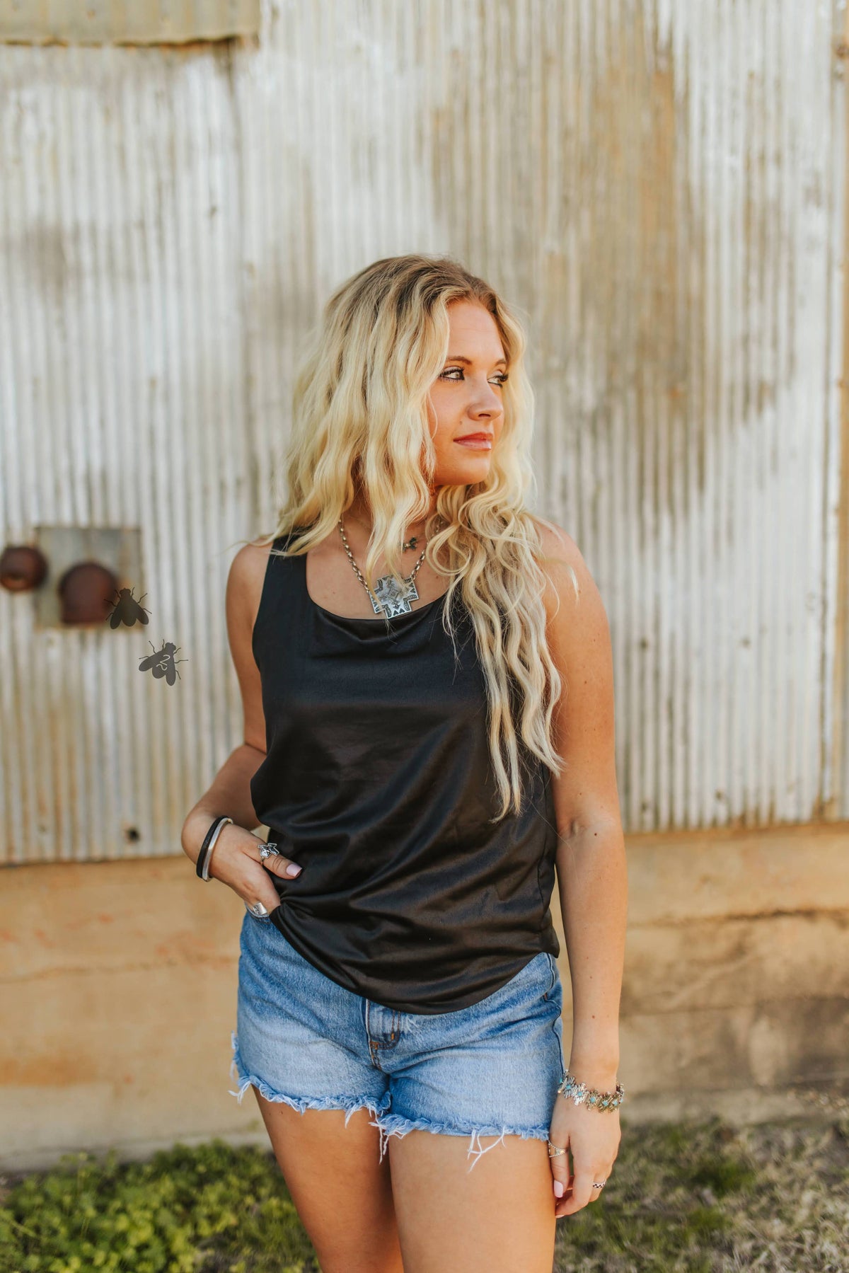 Lasso Lux Tank — Midnight