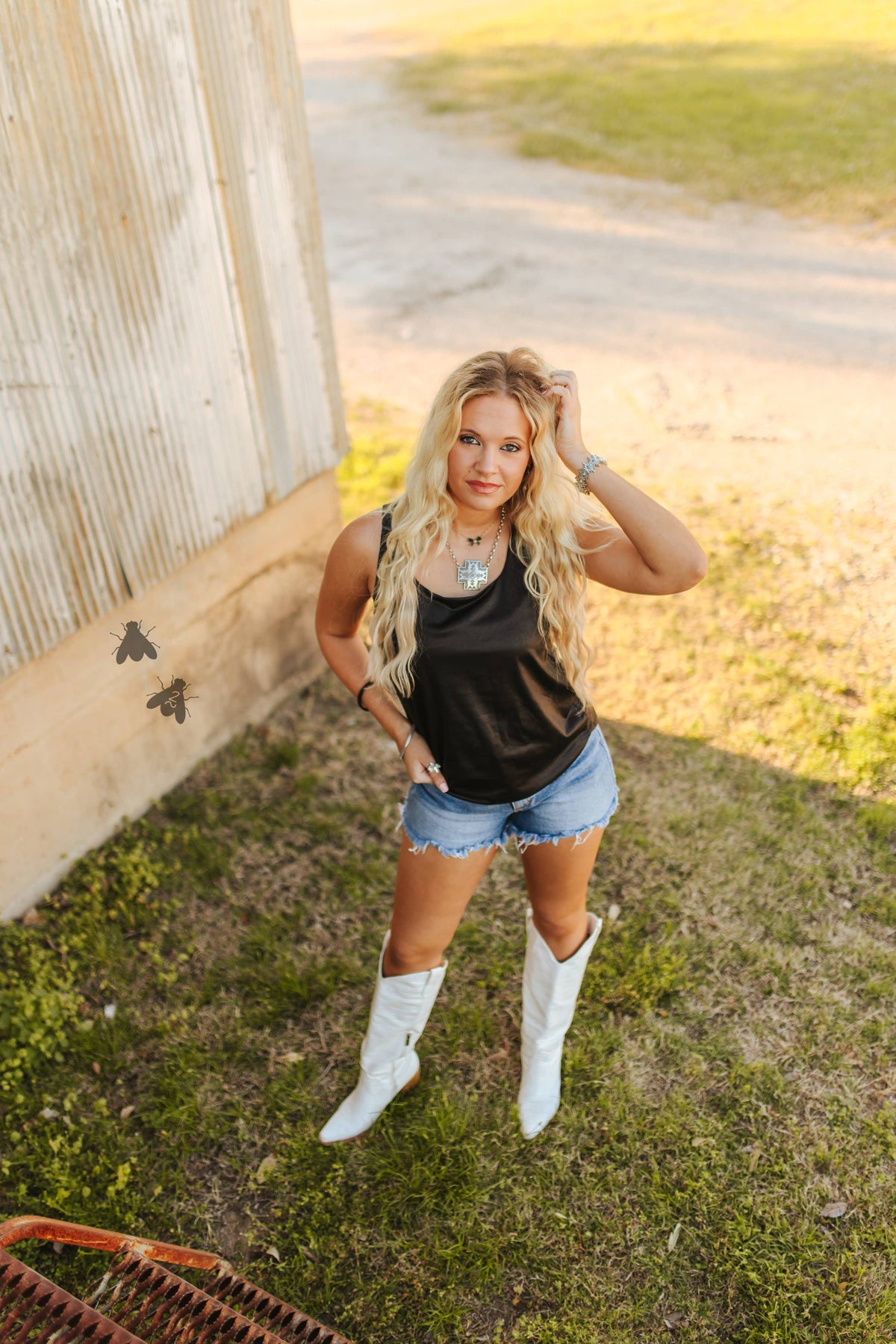 Lasso Lux Tank — Midnight